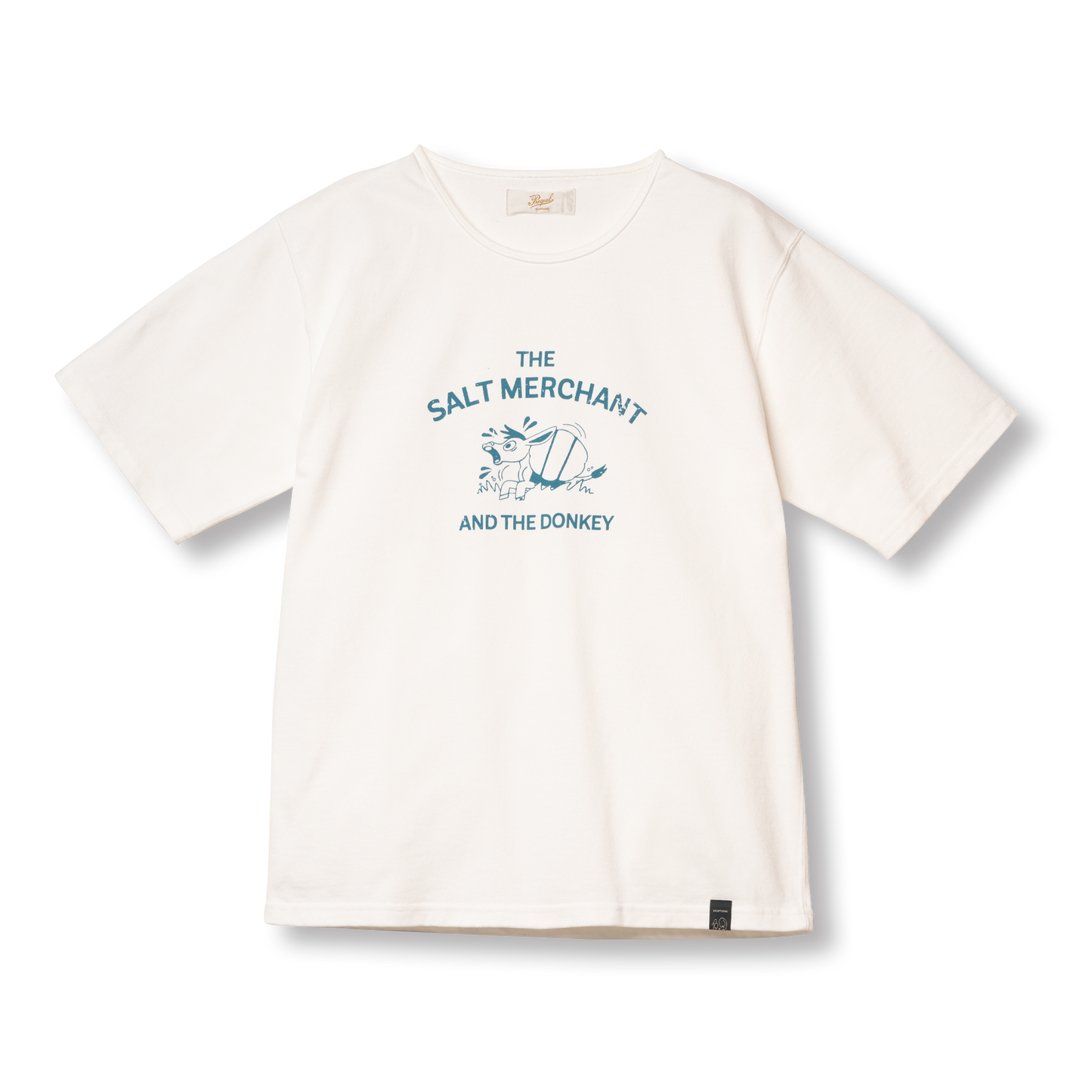 C1007B Nose Art Print T-shirt (White)　ノーズアートプリントTシャツ(ホワイト)