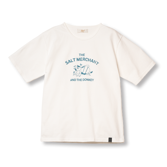 C1007B Nose Art Print T-shirt (White)　ノーズアートプリントTシャツ(ホワイト)