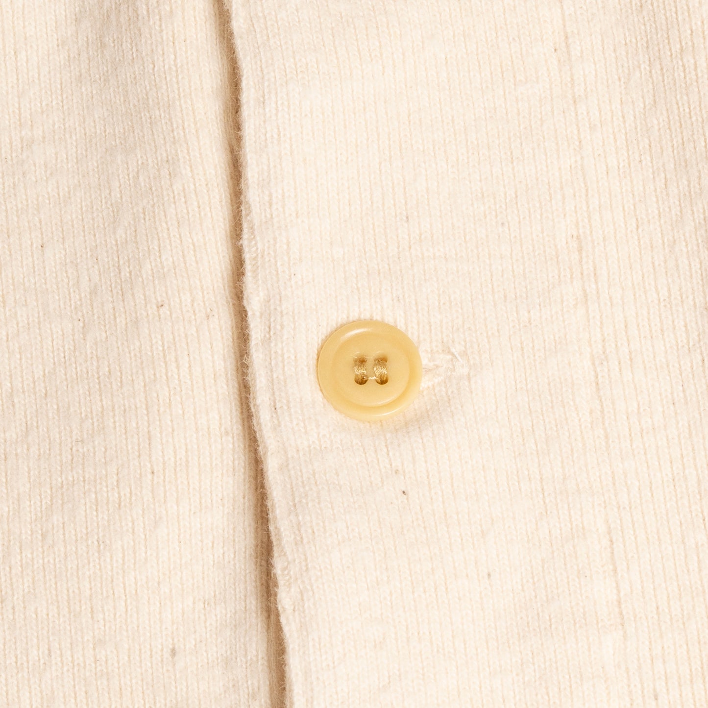 C1008 Henley Cotton Rib L/S T-Shirt (Natural) ヘンリーロングTシャツ (ナチュラル)