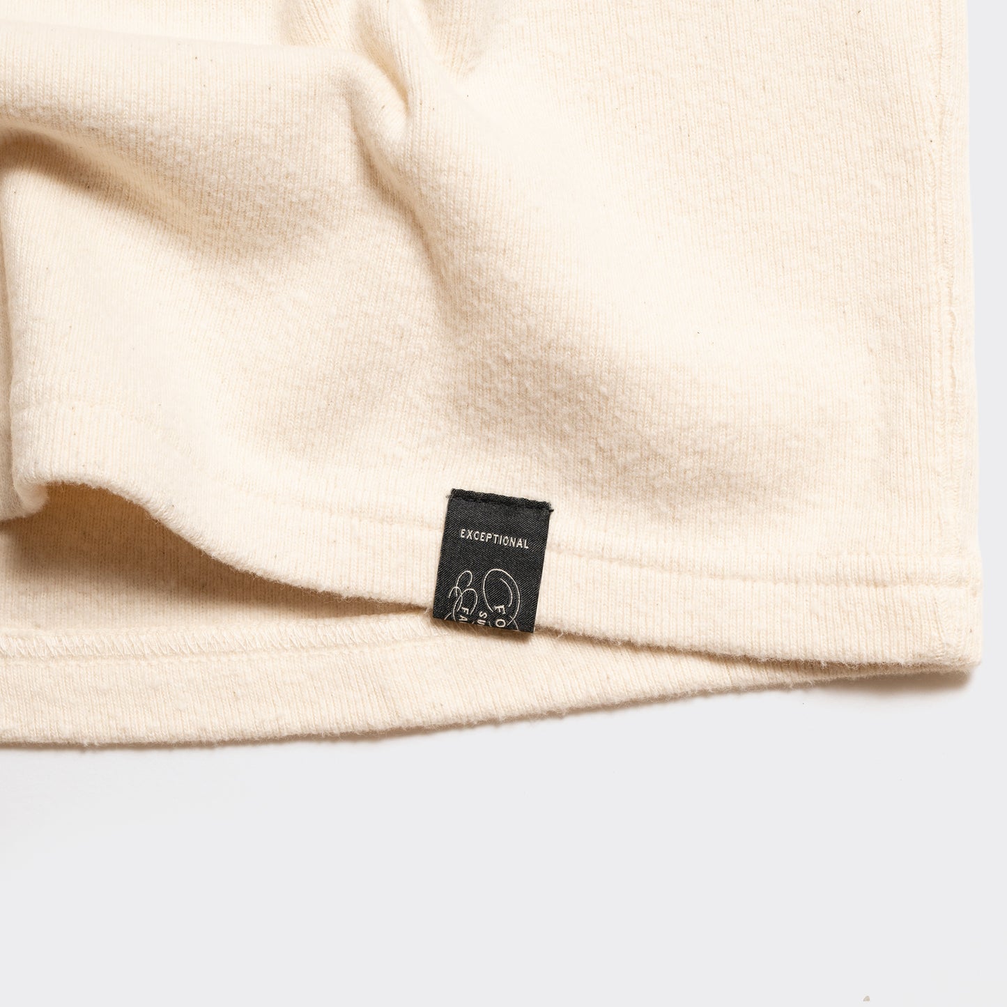 C1008 Henley Cotton Rib L/S T-Shirt (Natural) ヘンリーロングTシャツ (ナチュラル)