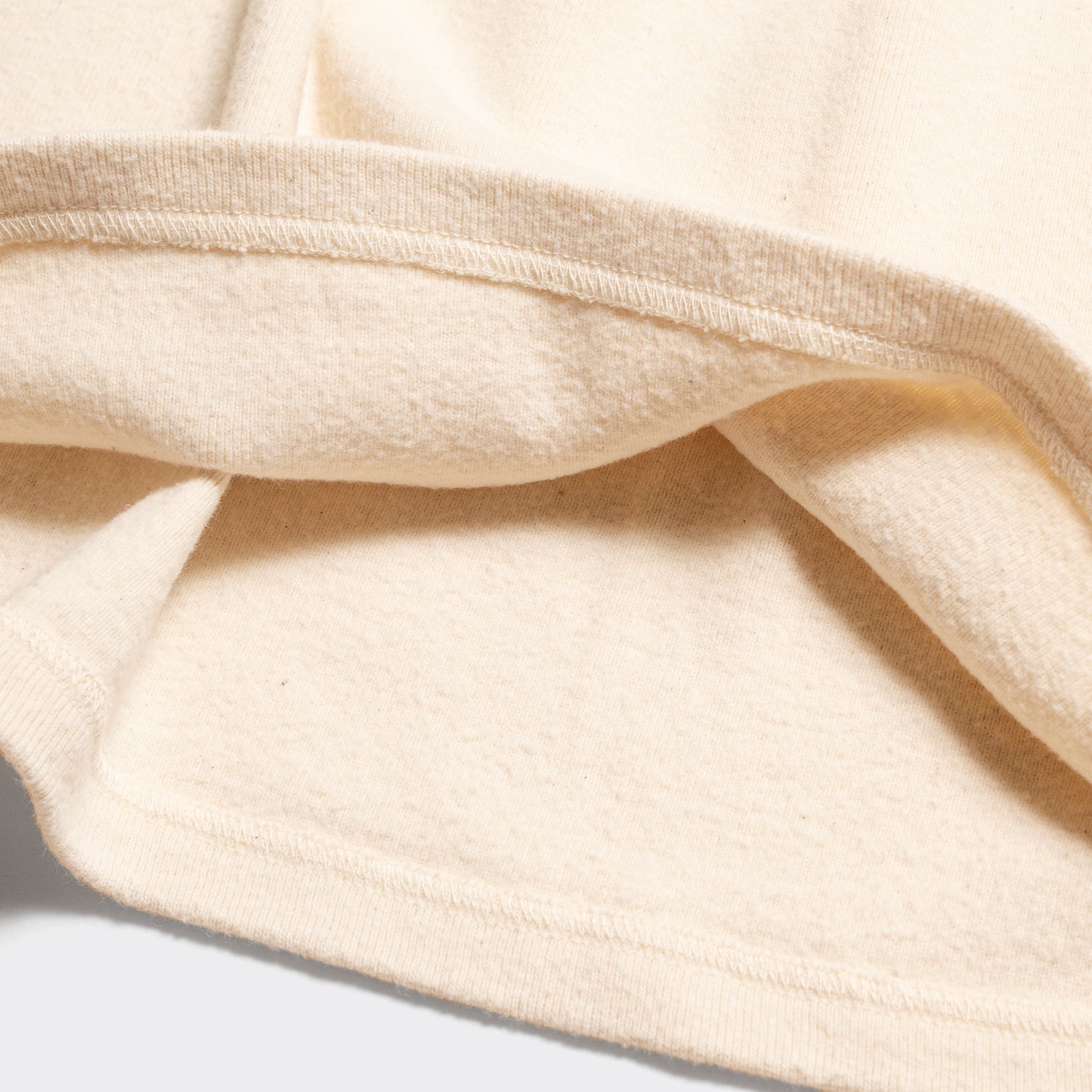 C1008 Henley Cotton Rib L/S T-Shirt (Natural) ヘンリーロングTシャツ (ナチュラル)