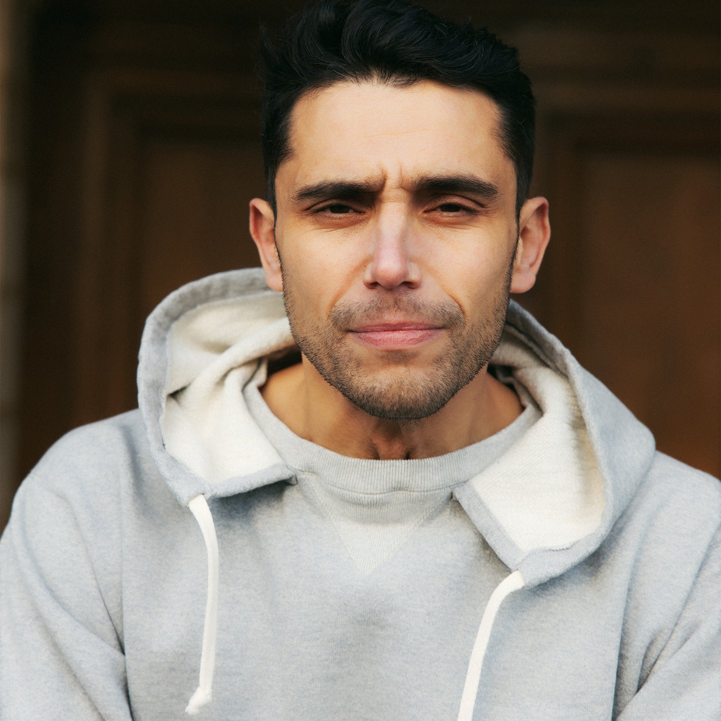C1009 Sweat Hoodie (Grey) スウェットフーディー (グレー)