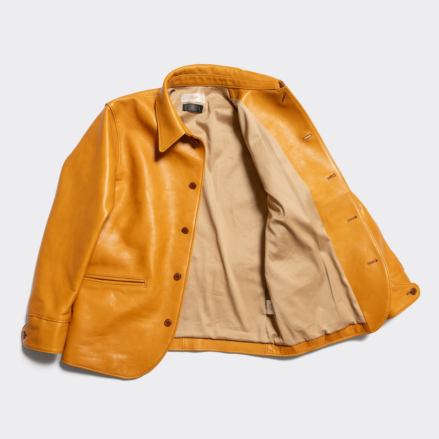 J1001B Single Breasted Car Coat　シングルブレストカーコート