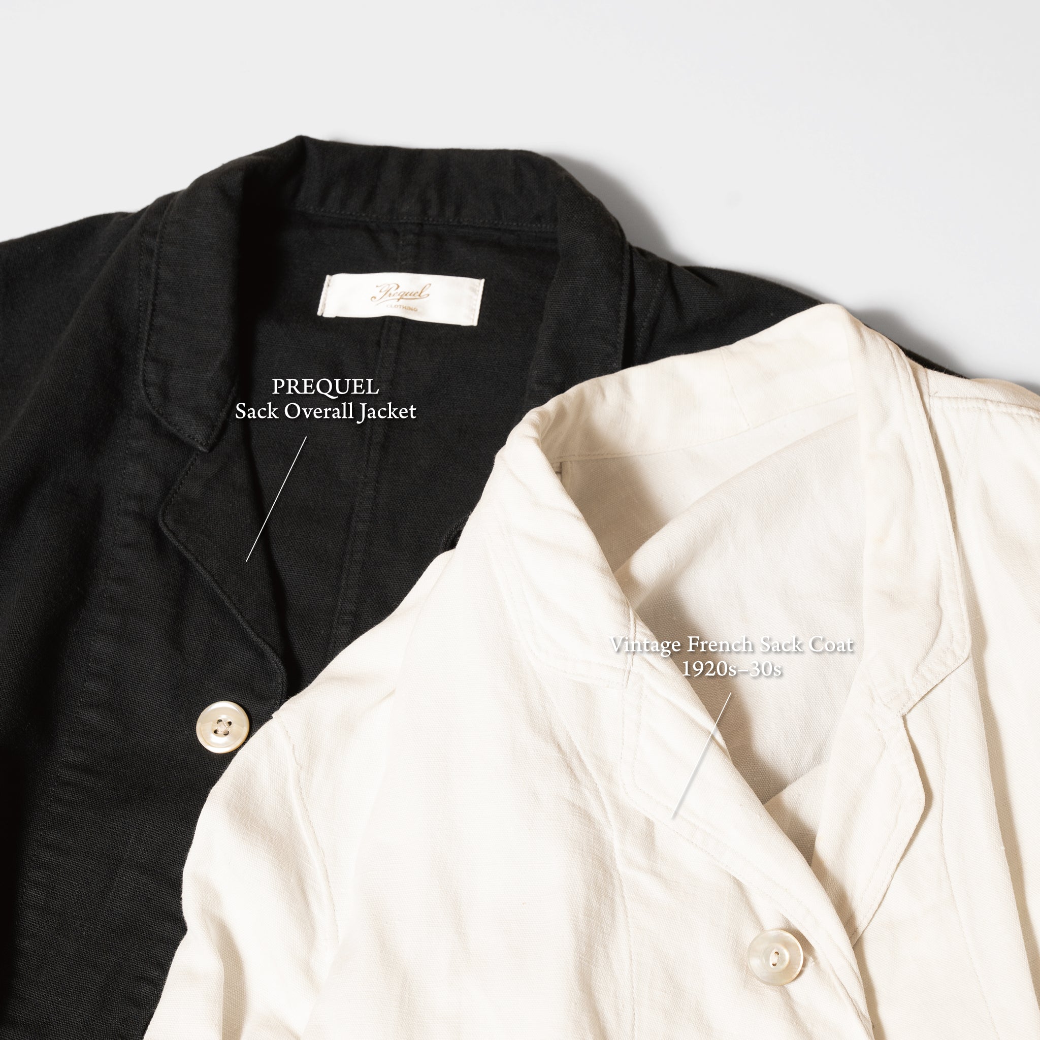 [ak] ブラック　オーバーオール J1013 Sack Overall Jacket (Black) サックオーバーオール (ブラック