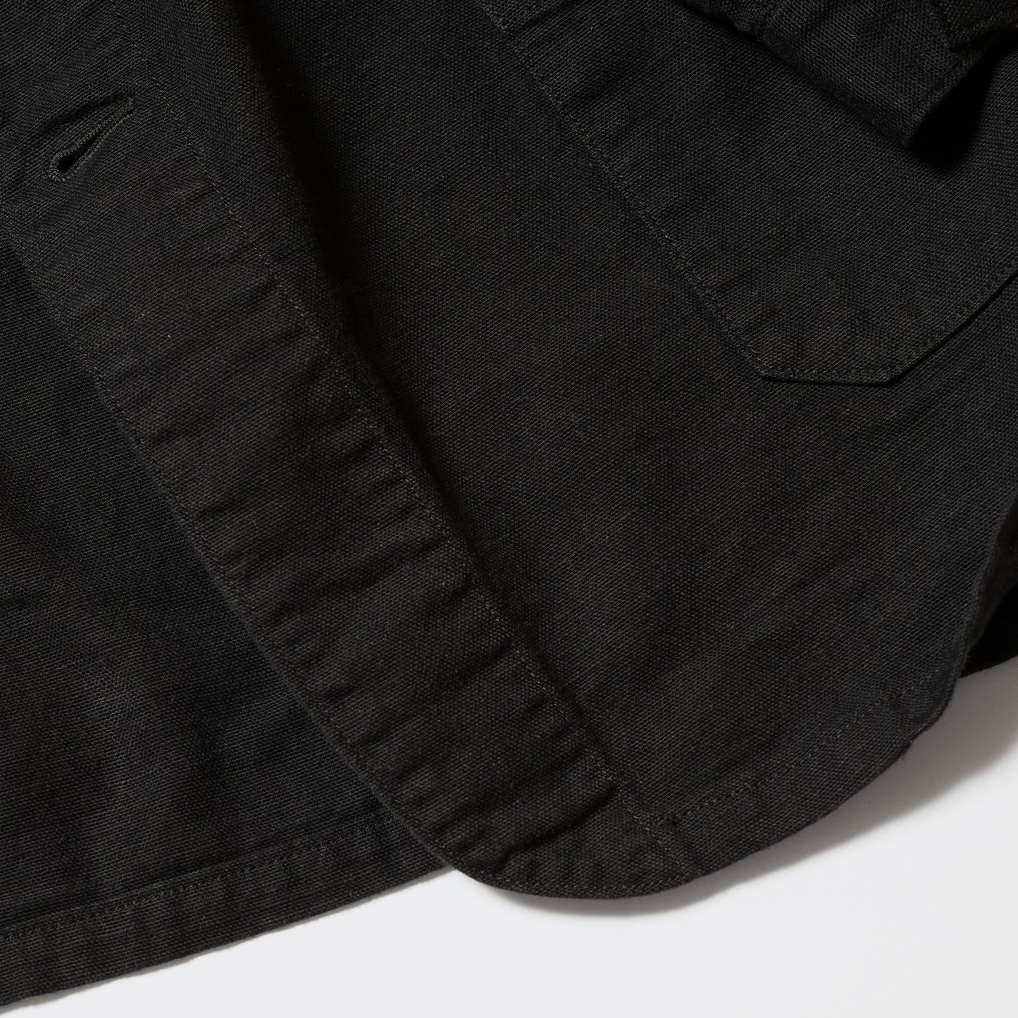 J1013 Sack Overall Jacket (Black)