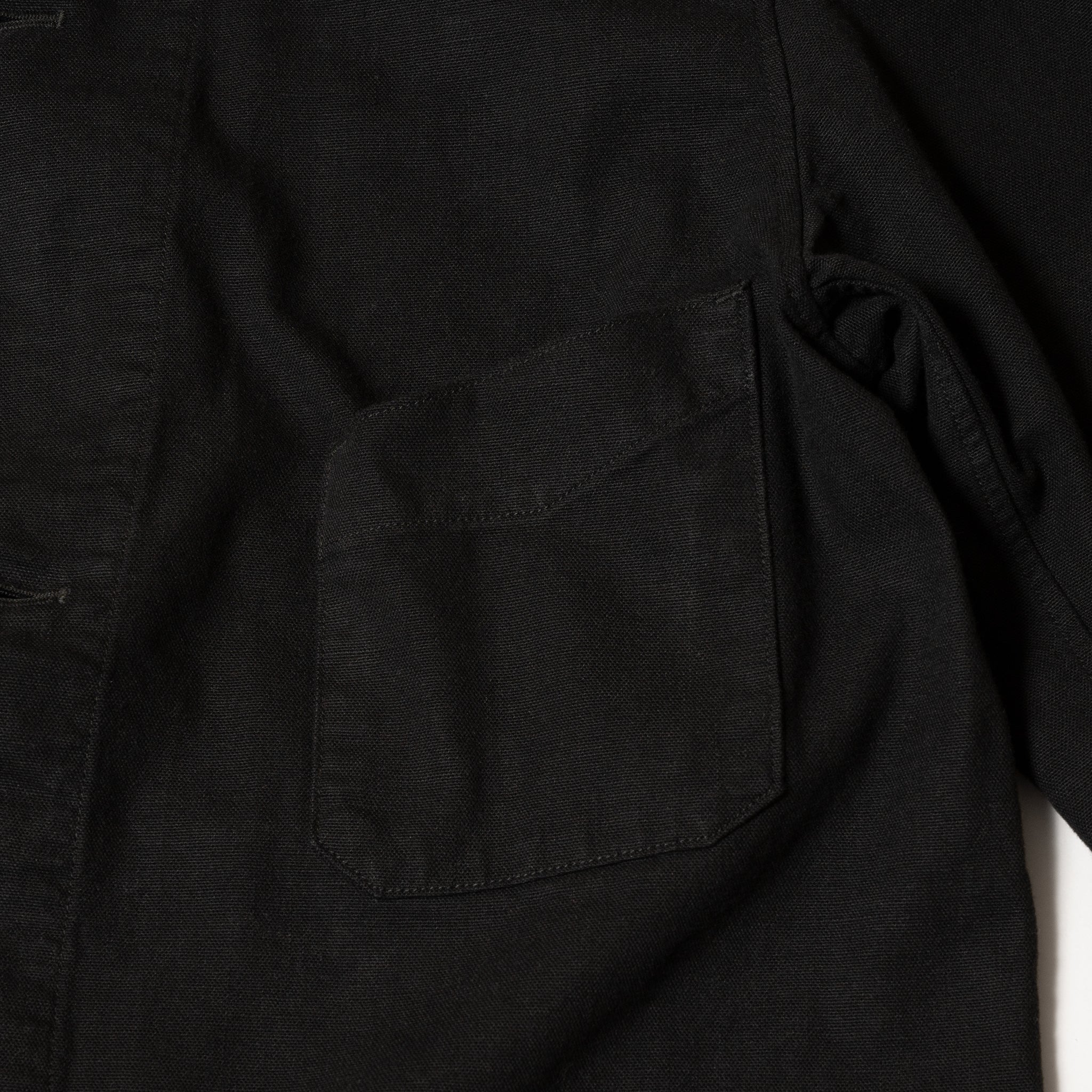 J1013 Sack Overall Jacket (Black) サックオーバーオール (ブラック