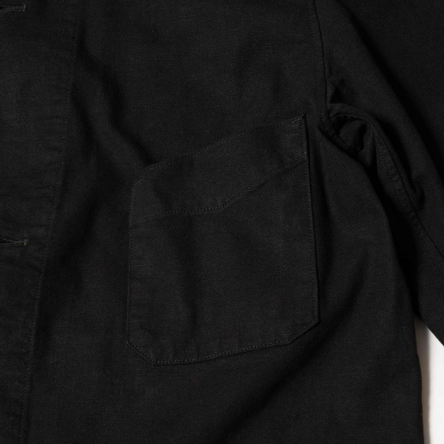 J1013 Sack Overall Jacket (Black)