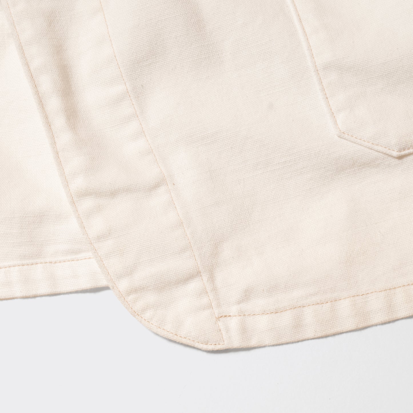 J1013 Sack Overall Jacket（White)