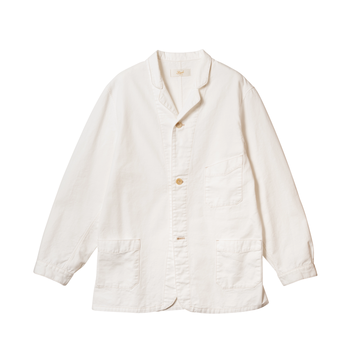 J1013 Sack Overall Jacket（White)