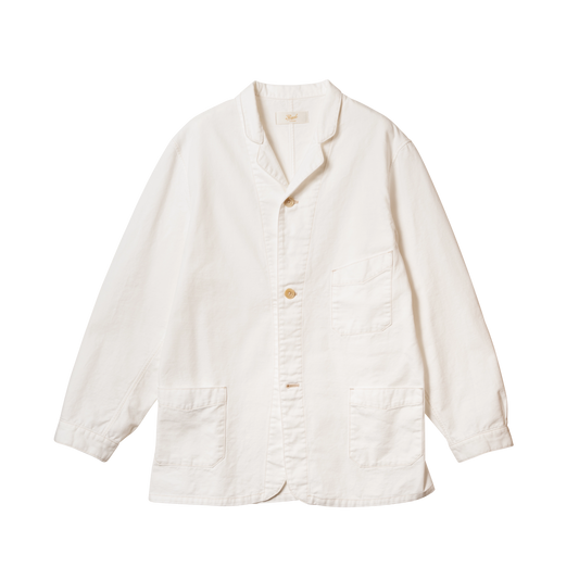 J1013 Sack Overall Jacket (White)　サックオーバーオール (ホワイト)