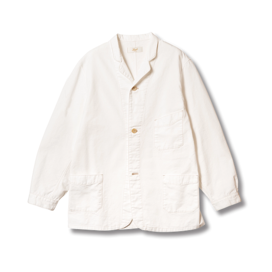 J1013 Sack Overall Jacket (White)　サックオーバーオール (ホワイト)