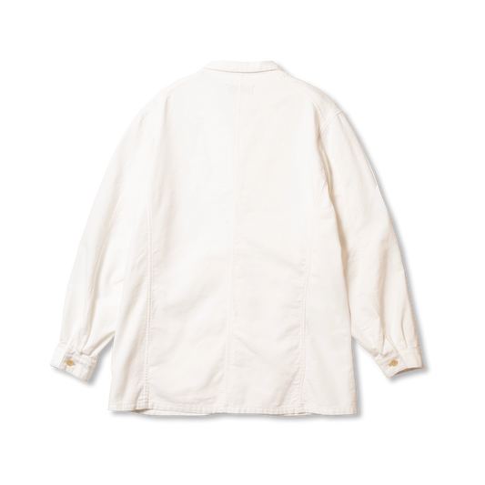 J1013 Sack Overall Jacket (White)　サックオーバーオール (ホワイト)