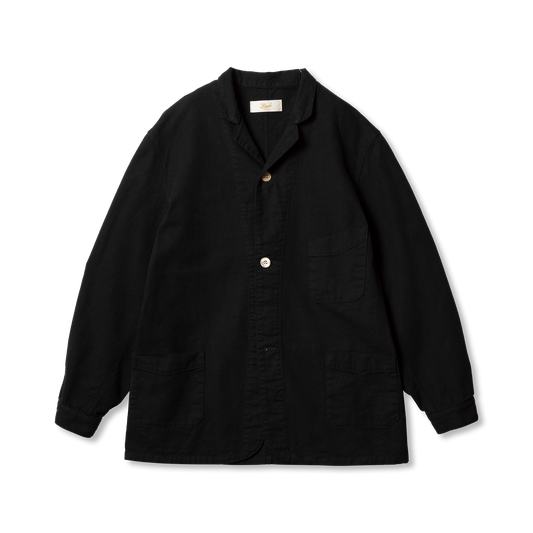 J1013 Sack Overall Jacket (Black)　サックオーバーオール (ブラック)