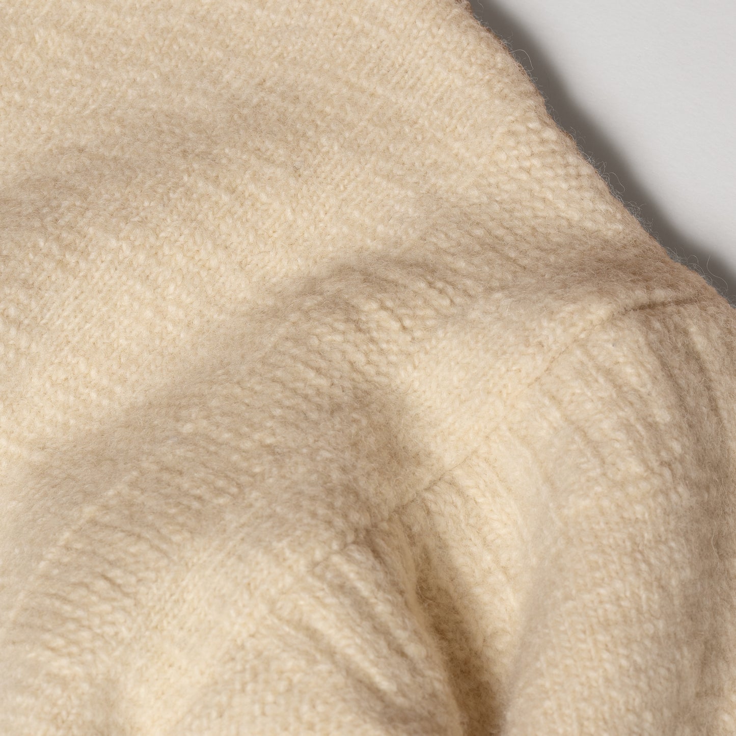 K1001 Fisherman's Sweater (White) フィッシャーマンズ セーター (ホワイト)