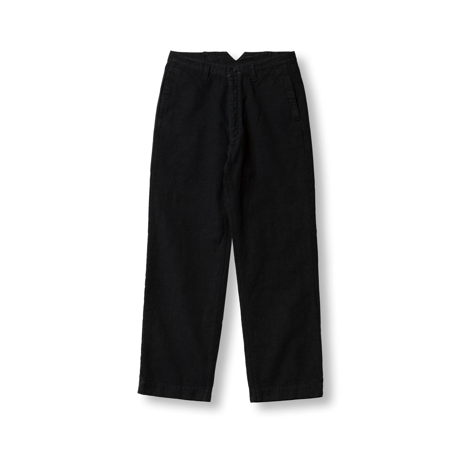 P1002 Officer's Summer Pants (Black) オフィサー サマーパンツ