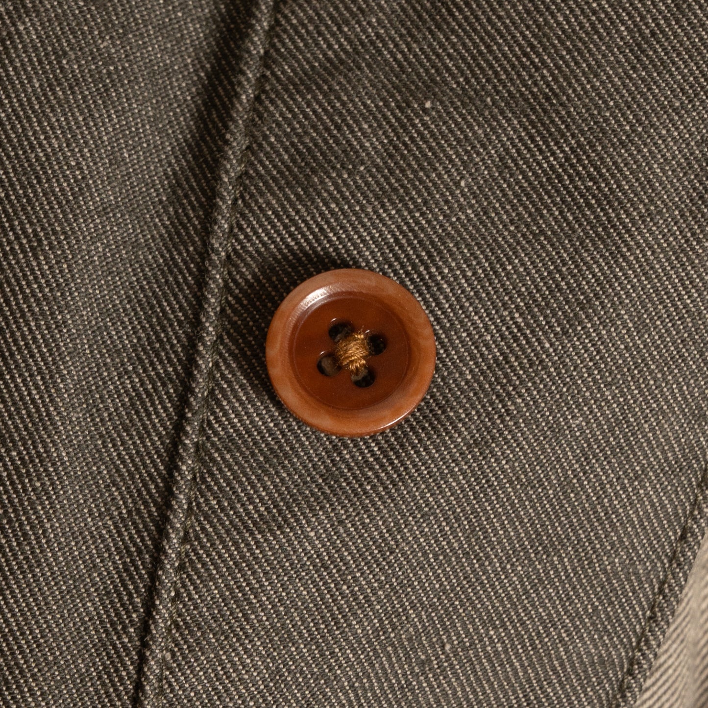 P1003 Italian Chino Trousers (Khaki) イタリアンチノトラウザー(カーキ)