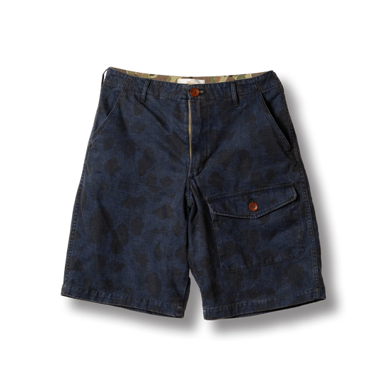 P1005 Combat Indigo Field Shorts　コンバットショーツ