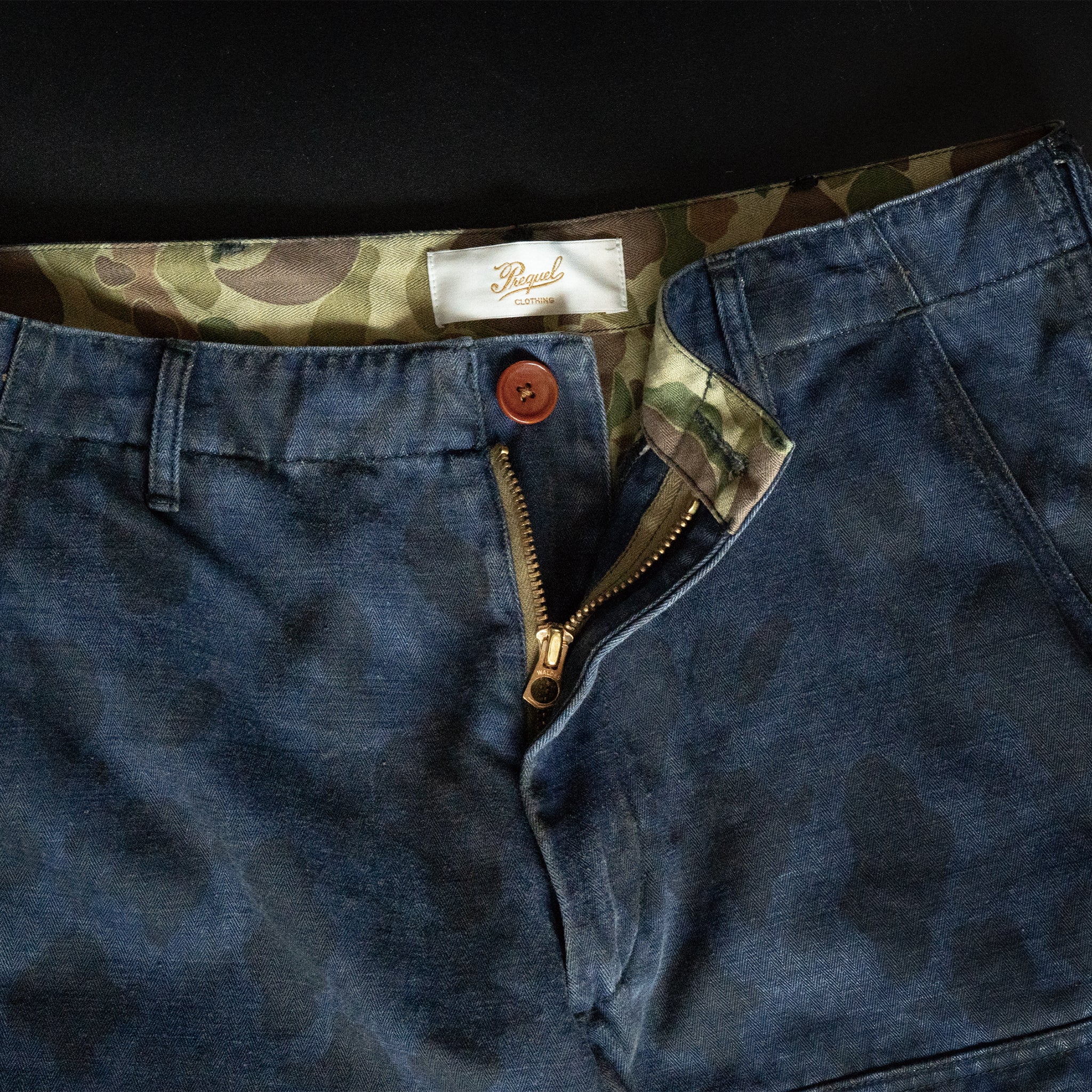 P1005 Combat Indigo Field Shorts コンバットショーツ – PREQUEL