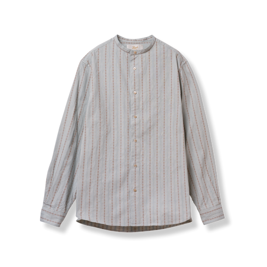 S1001 Stand-up Collar Shirt (Blue)