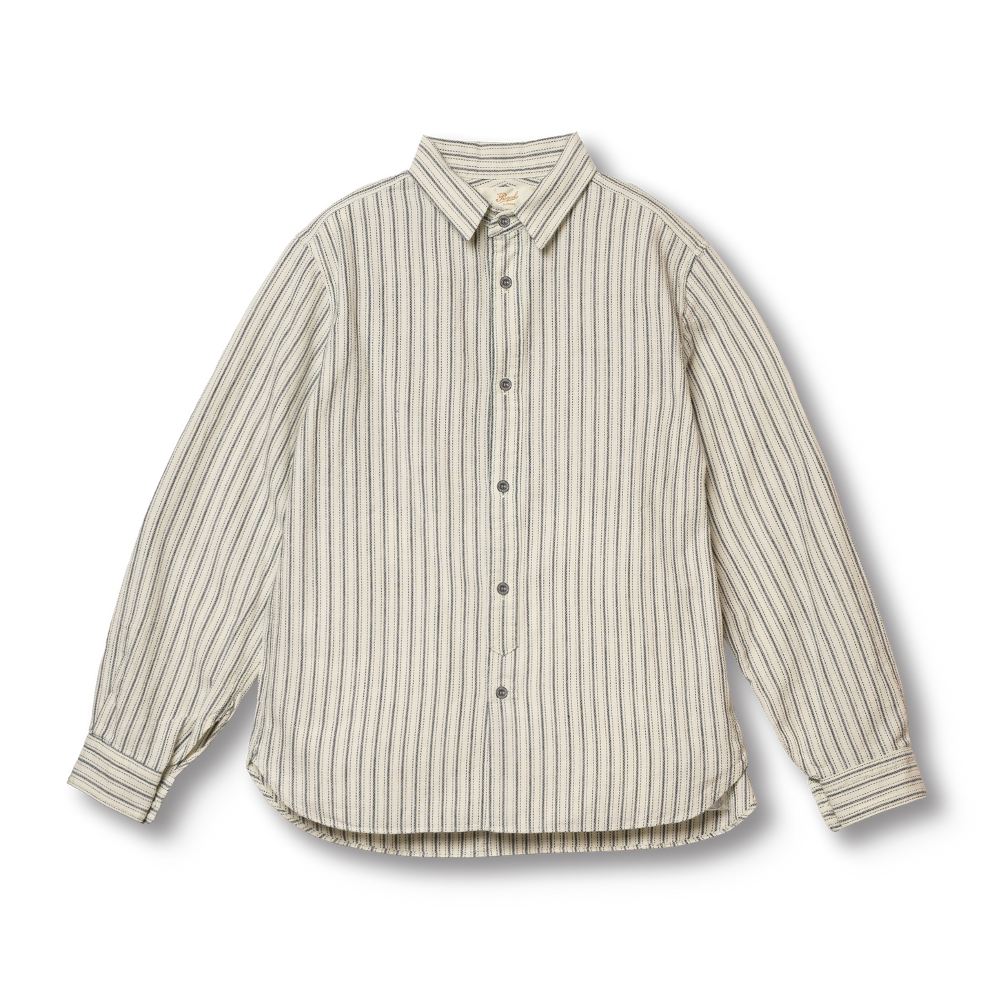 S1010 Classic Stripe Work Shirt (Gray)　クラシックストライプワークシャツ(グレー)