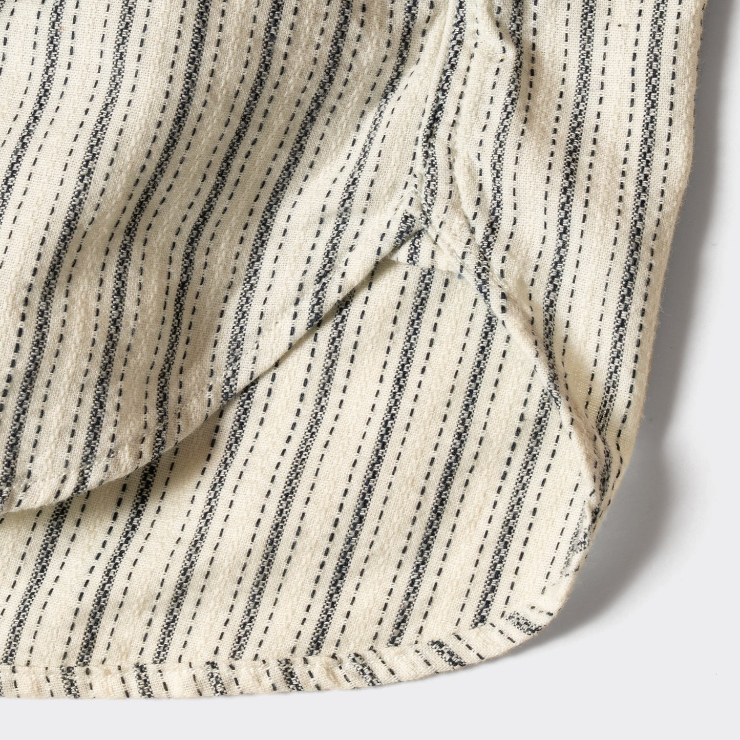 S1010 Classic Stripe Work Shirt (Beige)　クラシックストライプワークシャツ(ベージュ)