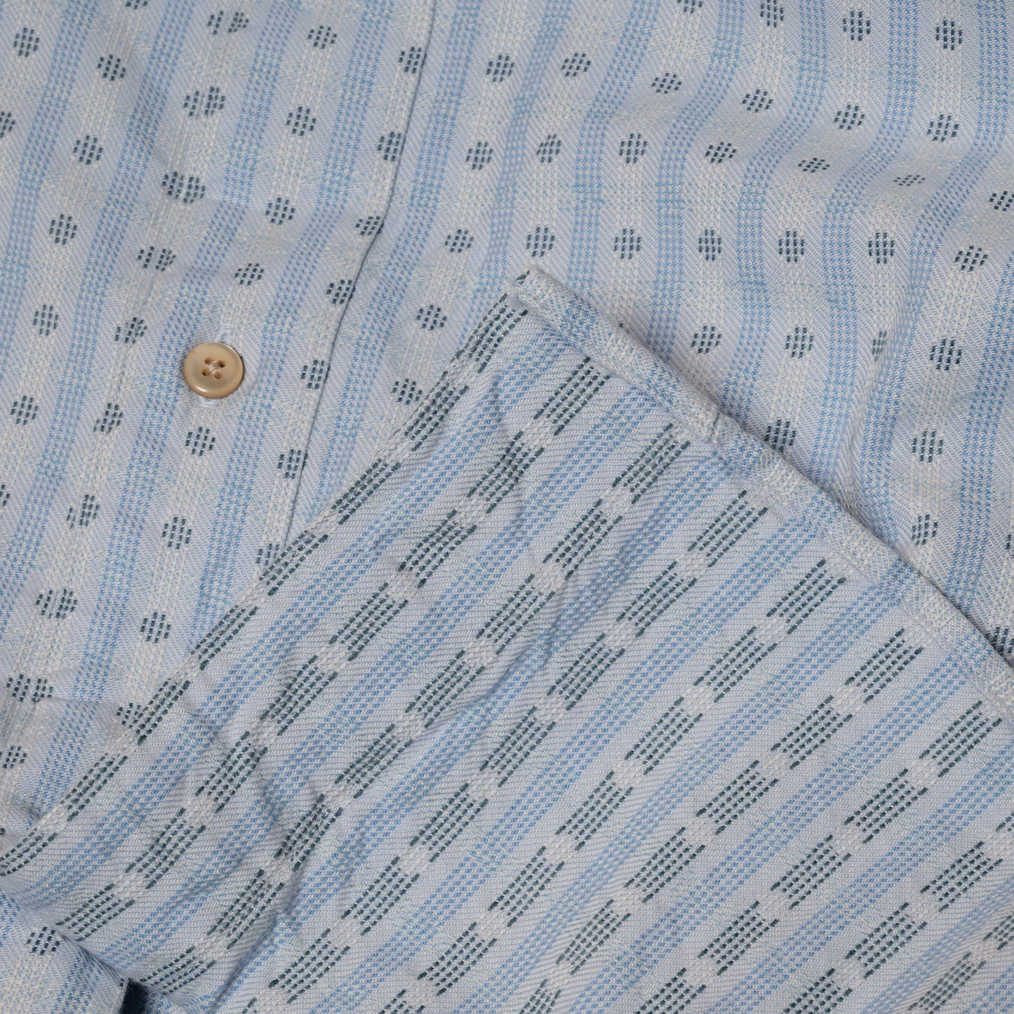 S1011 Mini Collar Shirt (Blue)　ミニカラーシャツ(ブルー)