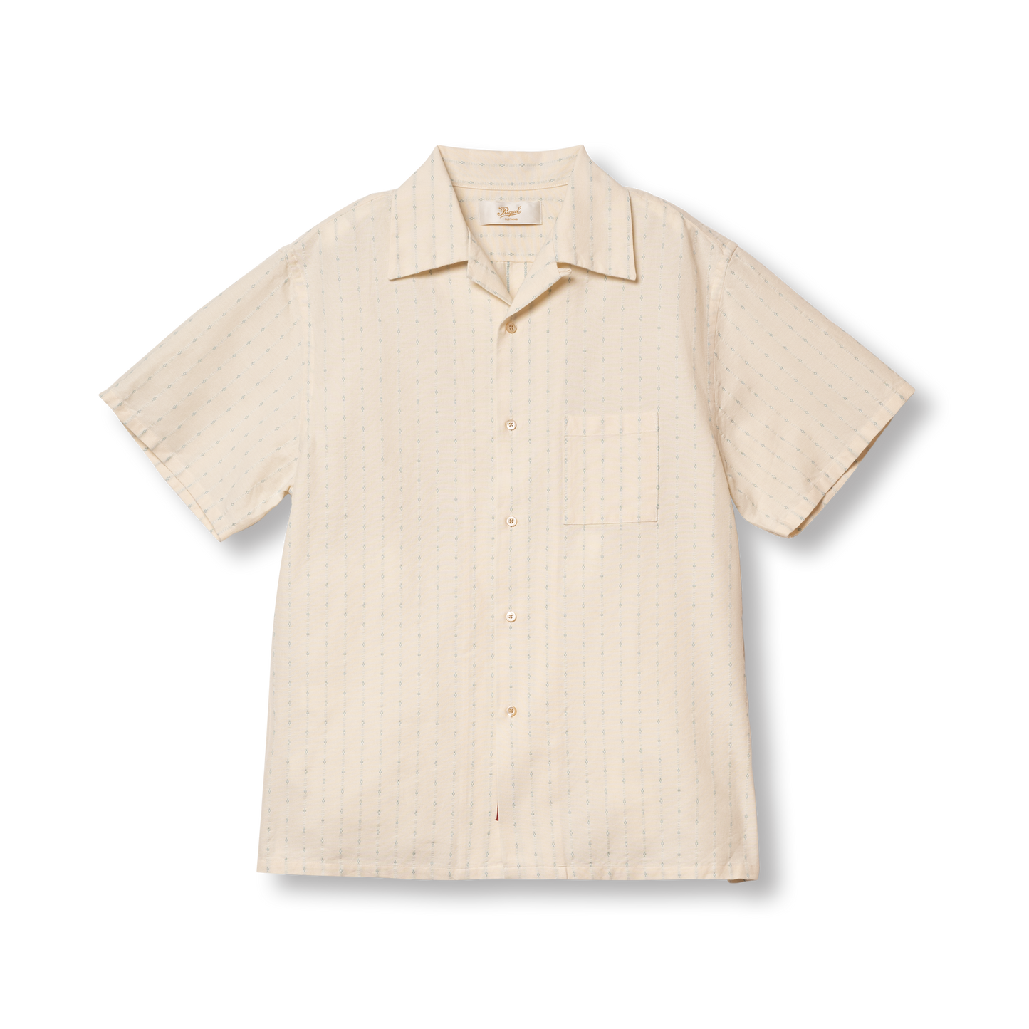 S1012 Classic Open Collar Shirt (Blue)　クラシックオープンカラーシャツ(ブルー)