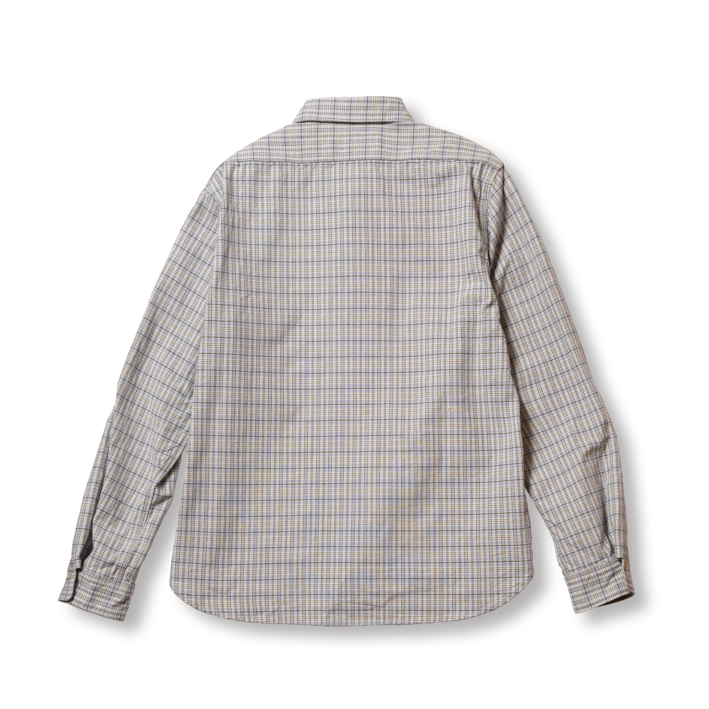S1017 Check Work Shirt チェックワークシャツ (ブルー)
