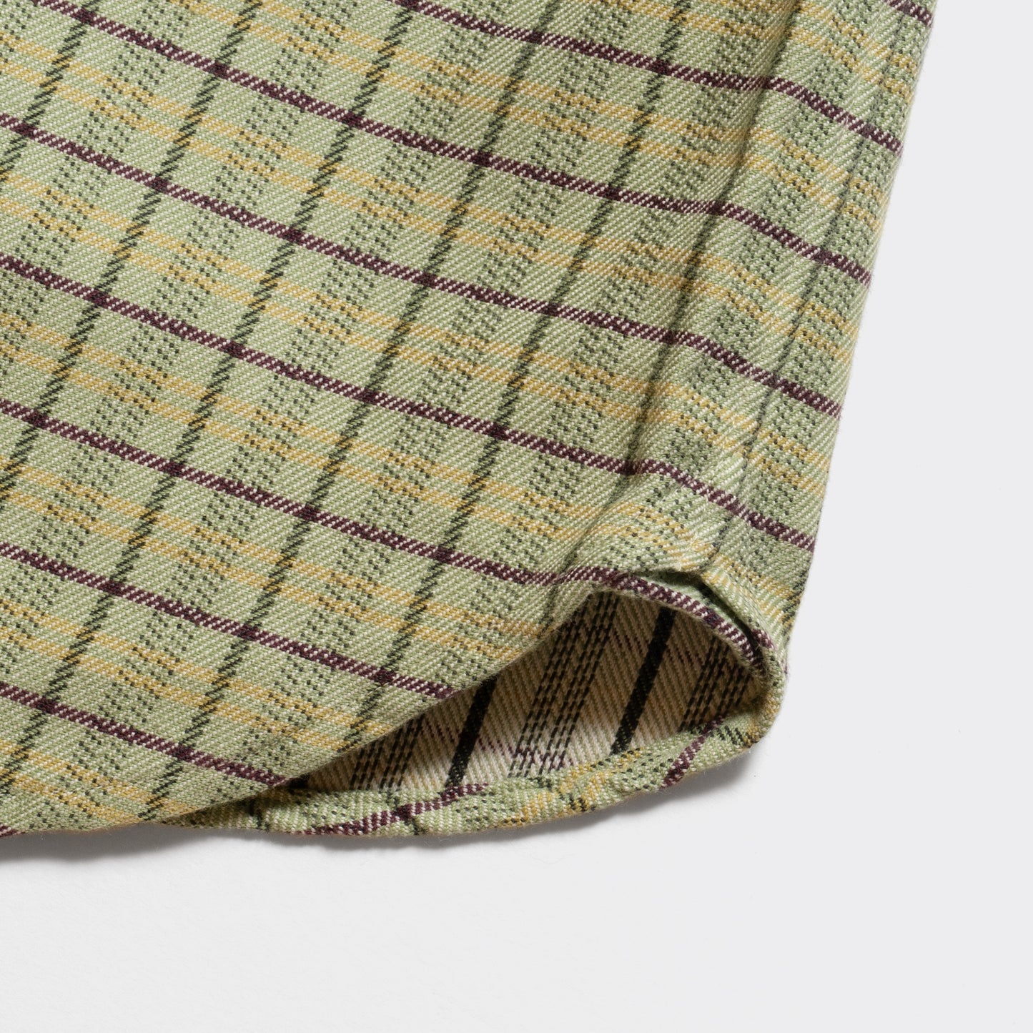 S1018 Stand-up Collar Shirt (Green)