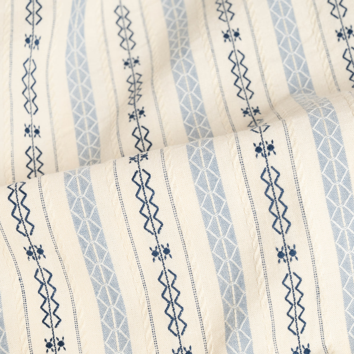 S1023 Classic Stripe Work Shirt (Beige)