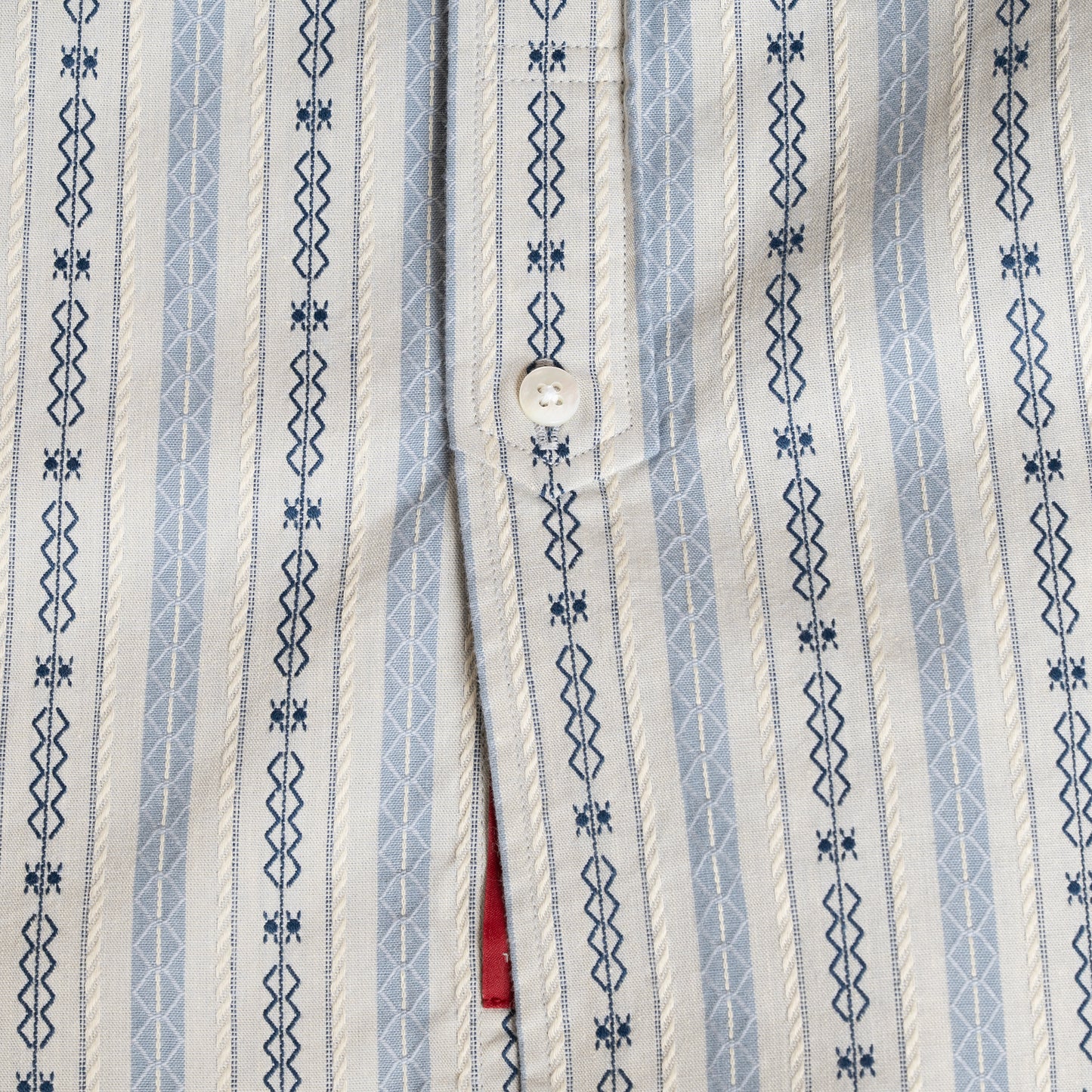 S1023 Classic Stripe Work Shirt (Blue)