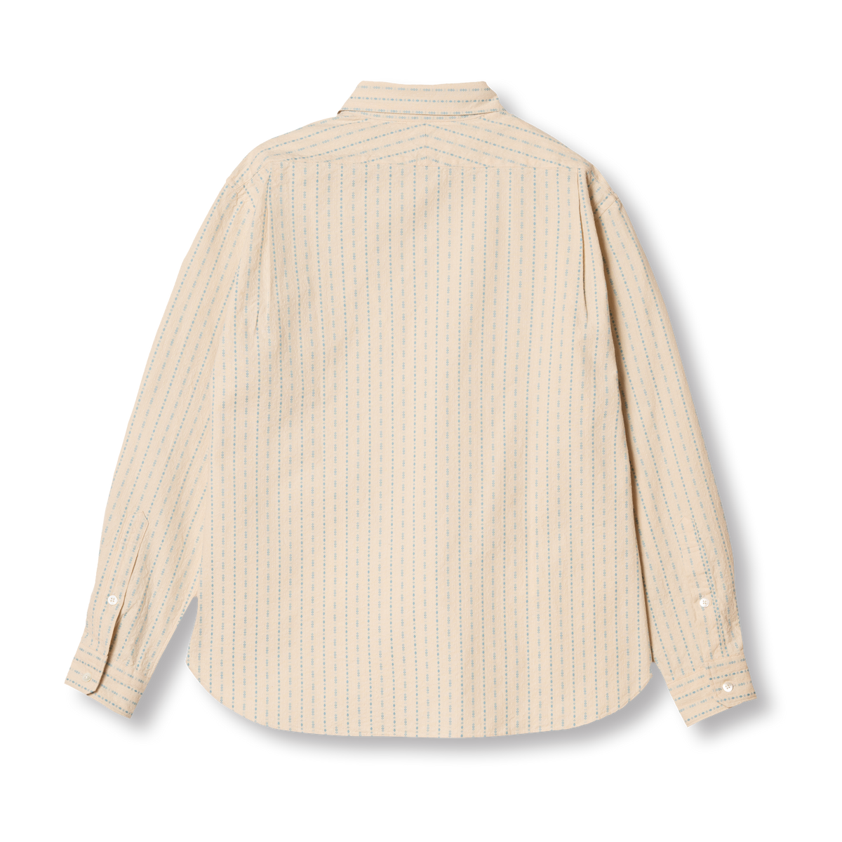 PREQUEL S1029 Striped Shirt (Stripe), back view.