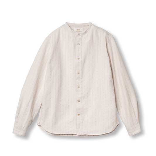 SCCS1001 BAND COLLAR SHIRT (No.0008)