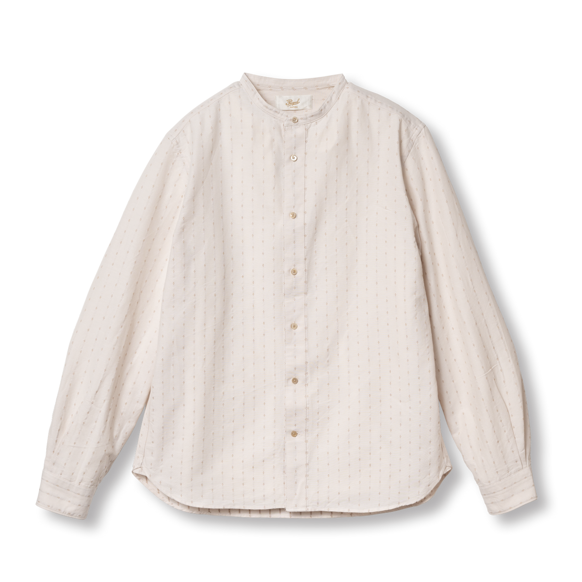 SCCS1001 BAND COLLAR SHIRT (No.0008)
