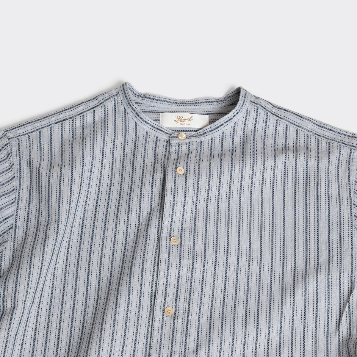 SCCS1001 BAND COLLAR SHIRT (No.0012)